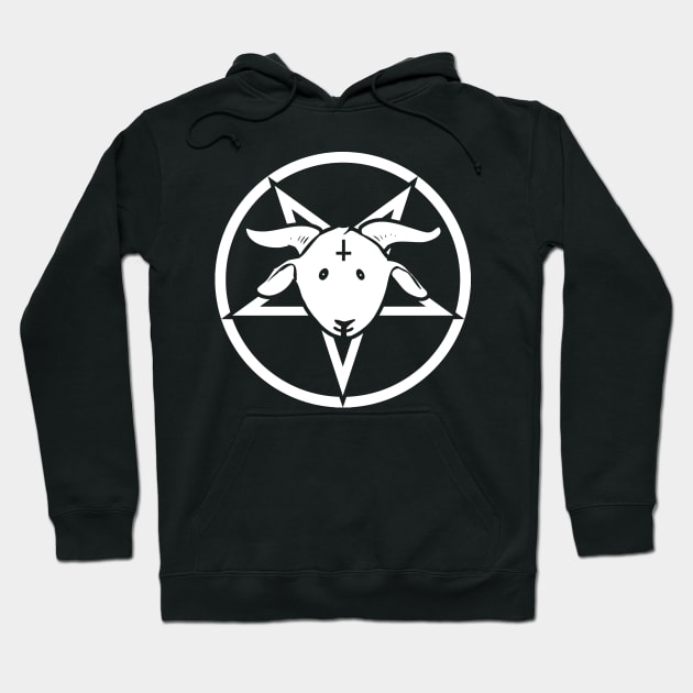 Happy Goat Pentagram Hoodie by superTee